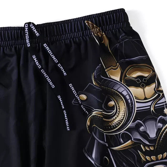Otroške trening kratke hlače Oni Samurai