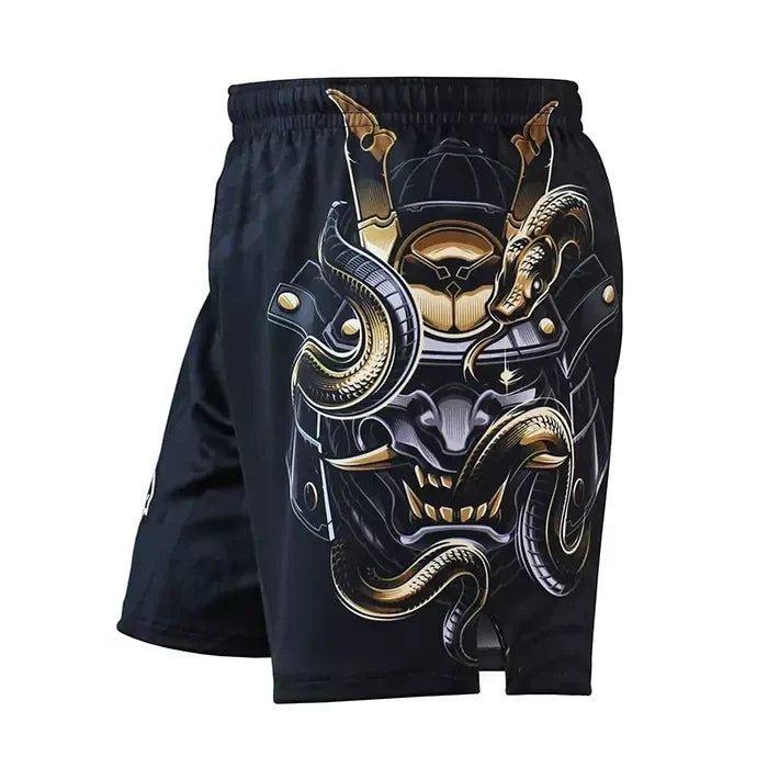 Otroške trening kratke hlače Oni Samurai