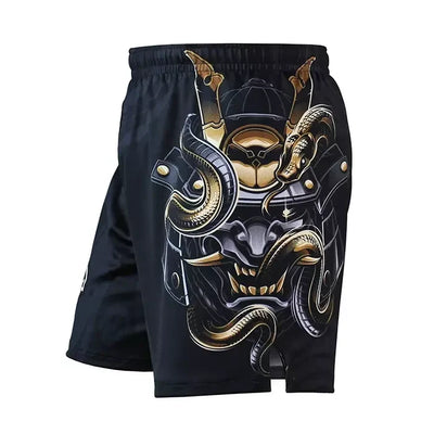 Otroške trening kratke hlače Oni Samurai