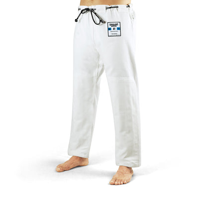 Hlače za BJJ kimono Breaker 2.0 (bele)