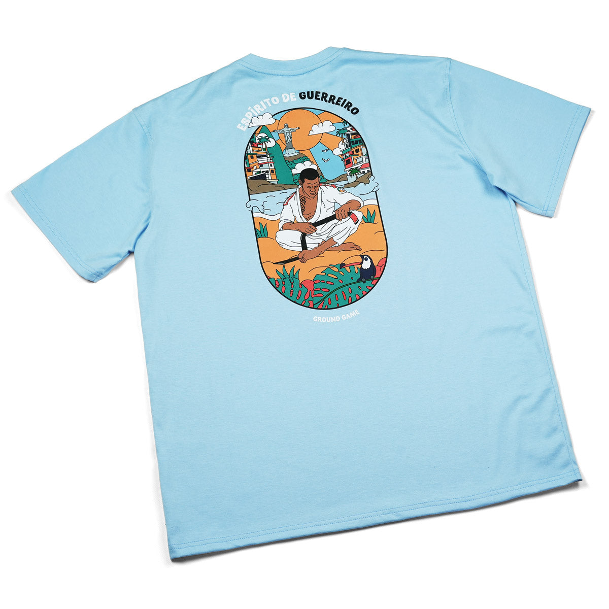 Majica Favela Oversize (modra)