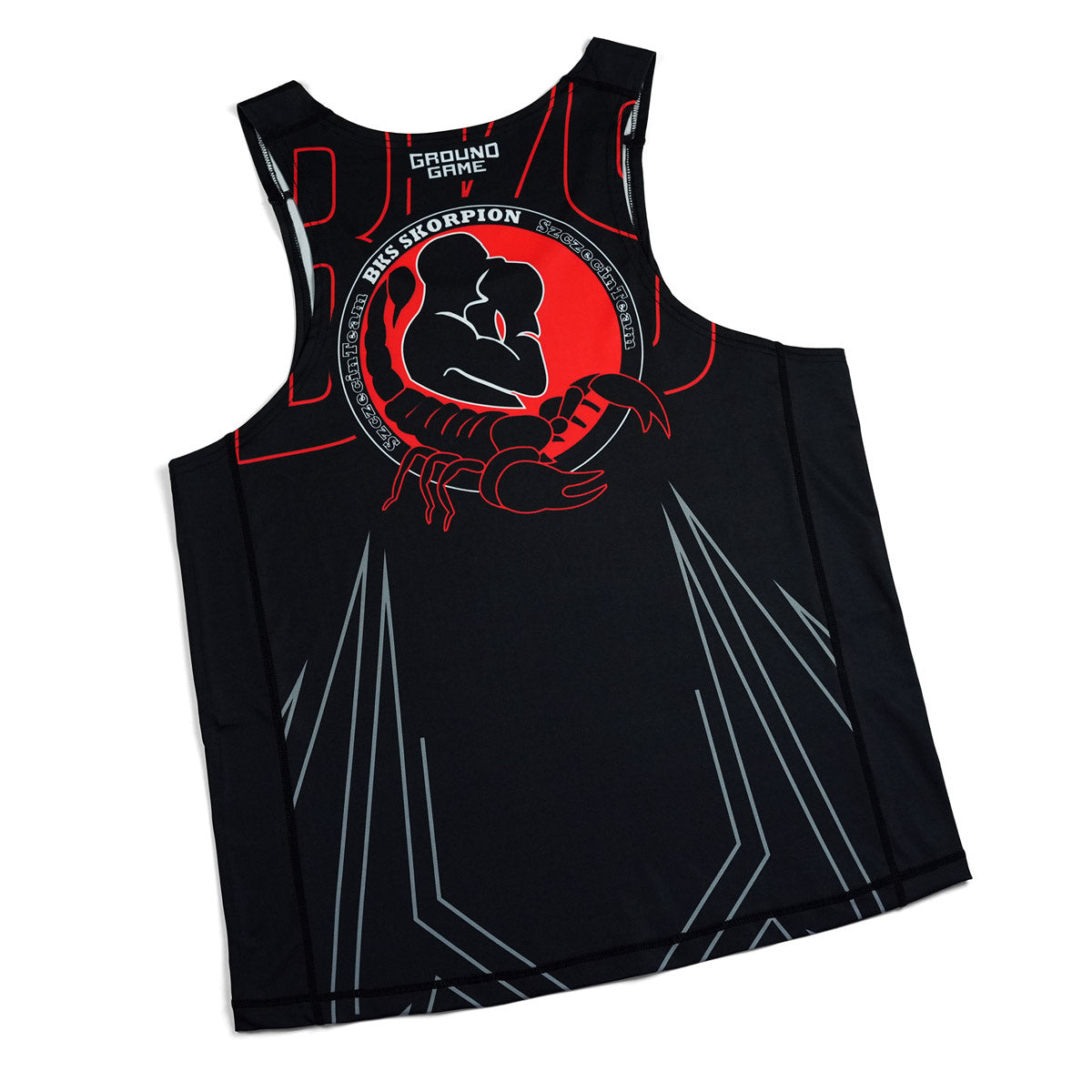 Boksarski tank top BKS Skorpion (črn)