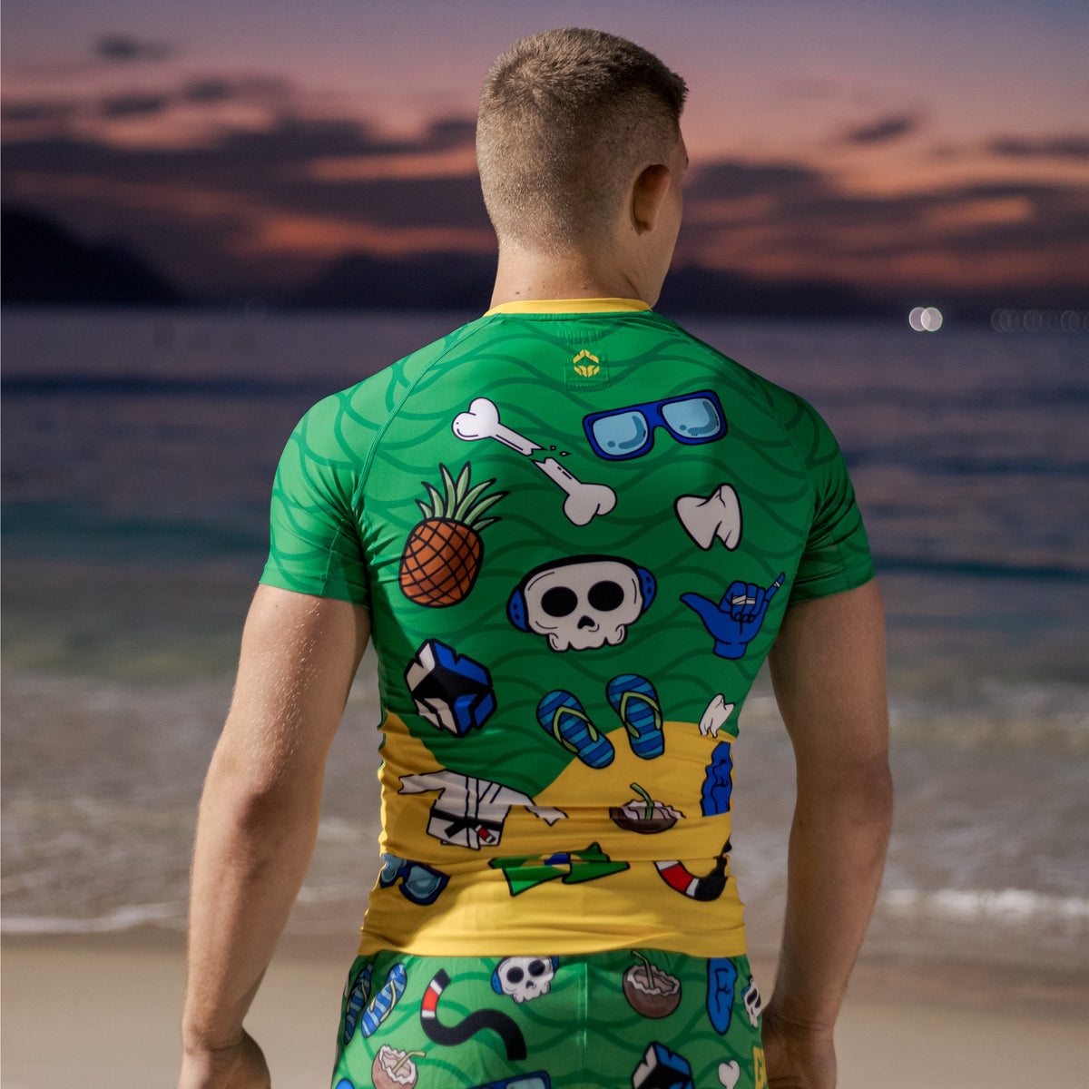 Rashguard Copacabana s kratkimi rokavi