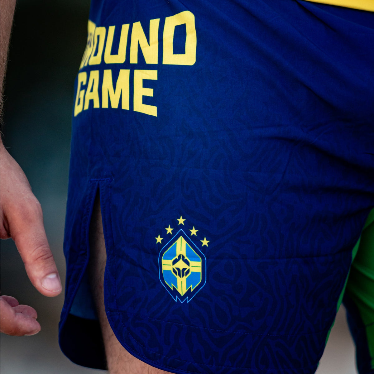 Lahke MMA kratke hlače Brazil Football