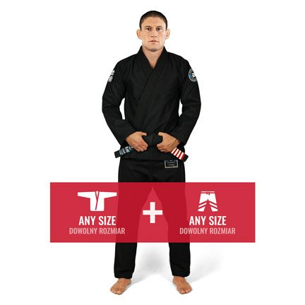 BJJ GI Breaker 2.0 (Črna) - mix and match