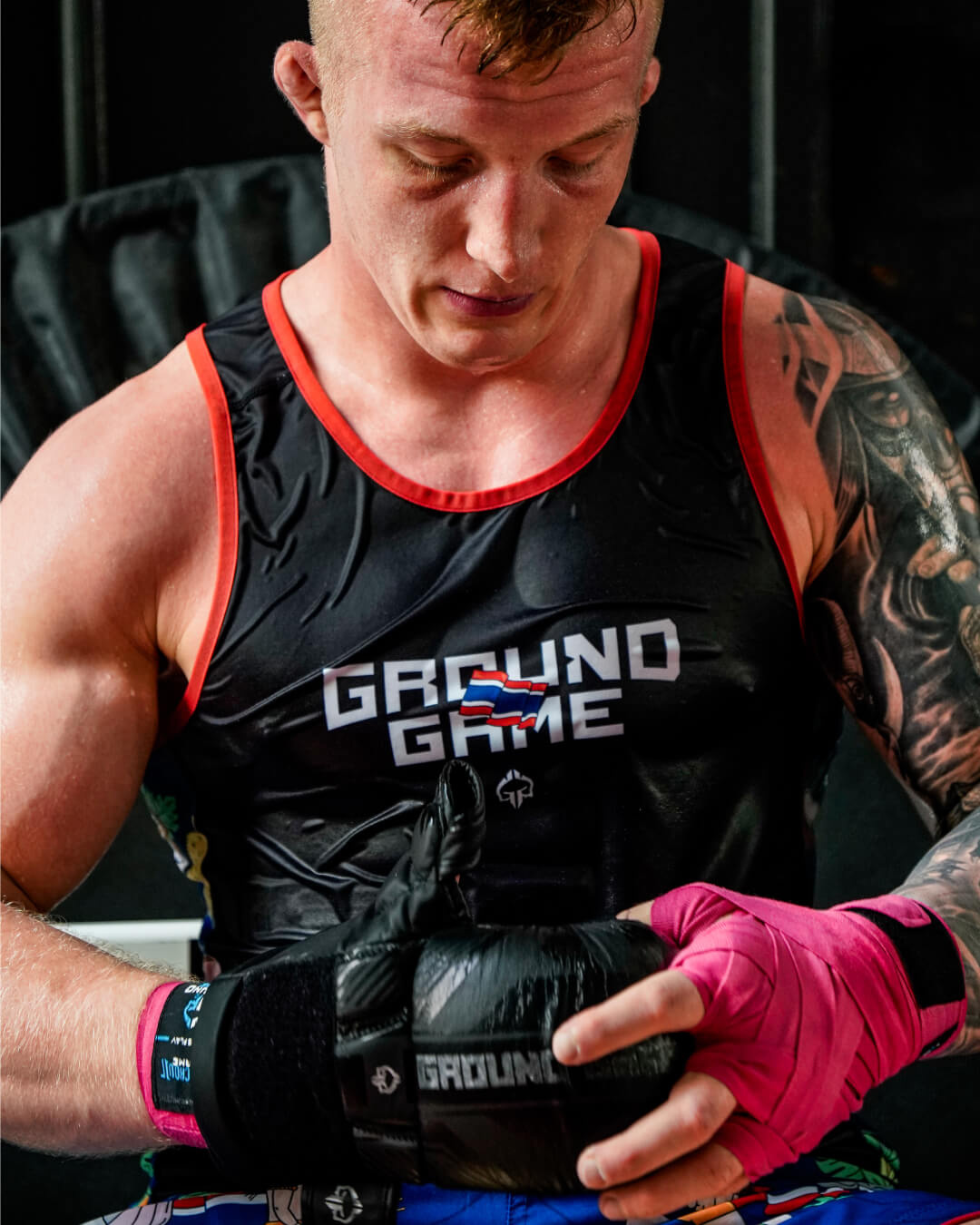 Bandaže 4 m Neon Pink