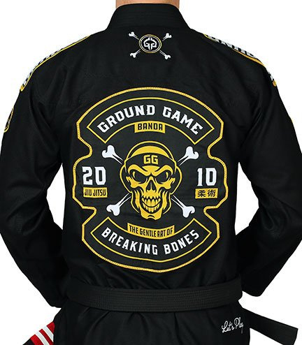 BJJ GI Biker (Črna)