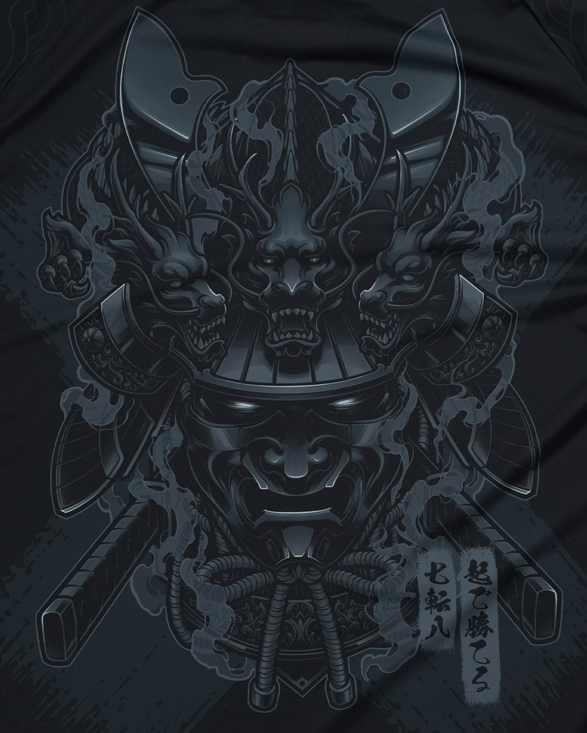 Ženski rashguard Samurai Shadow Kratki rokavi