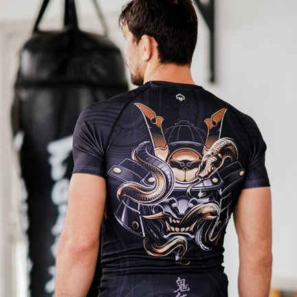 Rashguard Oni Samurai Kratki rokavi