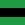 Green with black stripe