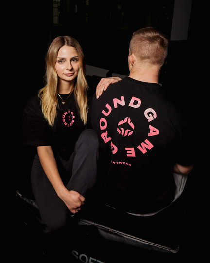 Majica Round 1 Oversize (črna)