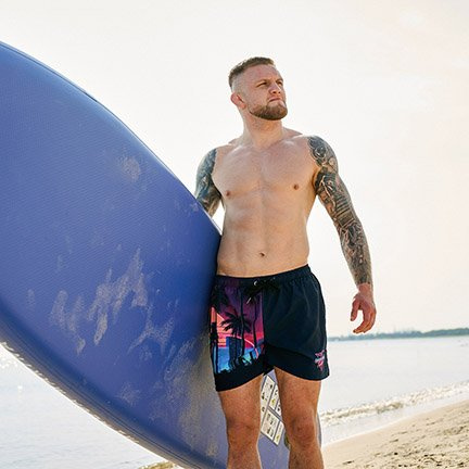 Moške kopalne kratke hlače Wave