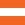 Orange with white stripe