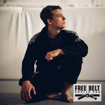 BJJ GI Champion 3.0 (črna) + GRATIS pas
