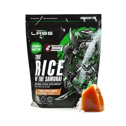 Veganska beljakovinska mešanica The Rice of the Samurai (karamela) 700 g